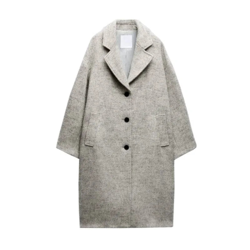Sobretudo feminino longo elegante, sobretudo feminino longo, sobretudo longo feminino, Sobretudo Feminino Elegante lã forrado, Sobretudo Feminino Lã Batida,  casaco feminino sobretudo,  casaco sobretudo feminino, sobretudo bege feminino, sobretudo feminino, sobretudo feminino bege, sobretudo feminino elegante, sobretudo feminino inverno, sobretudo lã batida feminino, sobretudo de lã batida feminino, sobretudo feminino de lã batida, sobretudo feminino de lã, sobretudo de lã feminino. - www.mulherinova.com