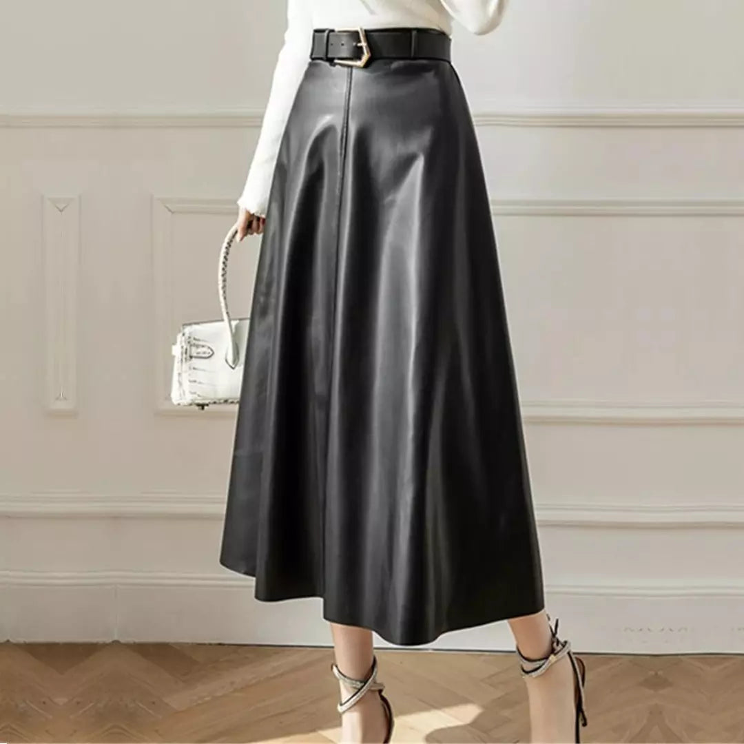 Saia evasê best sale midi