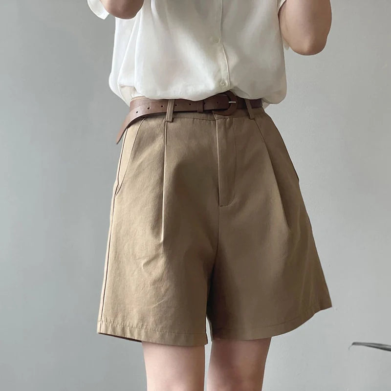 Short Alfaiataria feminino com Cinto