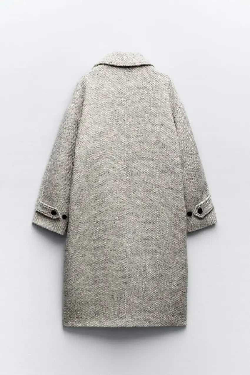 Sobretudo feminino longo elegante, sobretudo feminino longo, sobretudo longo feminino, Sobretudo Feminino Elegante lã forrado, Sobretudo Feminino Lã Batida,  casaco feminino sobretudo,  casaco sobretudo feminino, sobretudo bege feminino, sobretudo feminino, sobretudo feminino bege, sobretudo feminino elegante, sobretudo feminino inverno, sobretudo lã batida feminino, sobretudo de lã batida feminino, sobretudo feminino de lã batida, sobretudo feminino de lã, sobretudo de lã feminino. - www.mulherinova.com