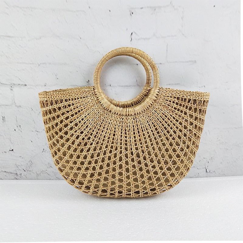 bolsa de palha feminina kushi - Mulher Inova