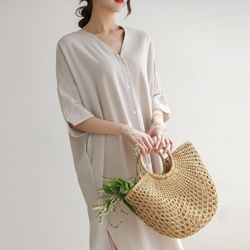 bolsa de palha feminina kushi - Mulher Inova