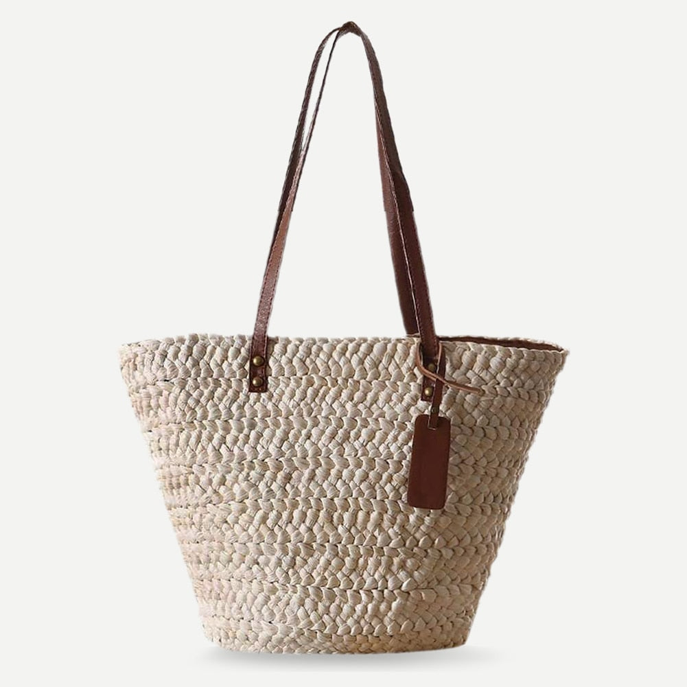 bolsa de palha grande feminina - Mulher inova