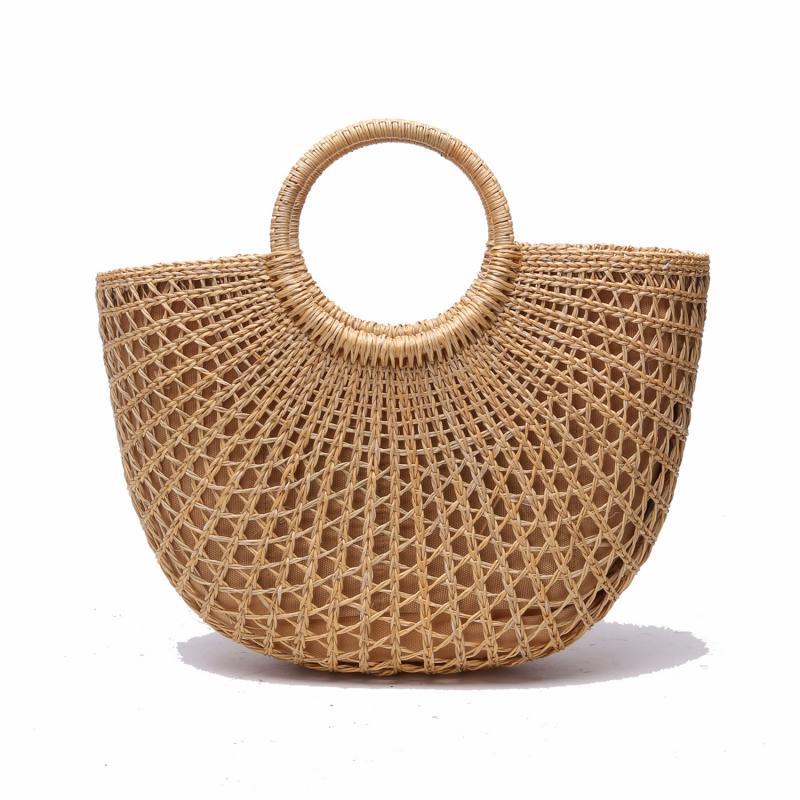 bolsa de palha feminina kushi - Mulher Inova