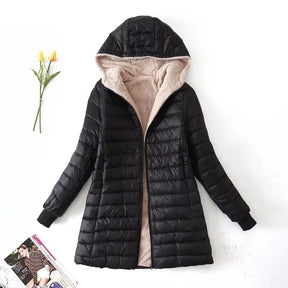 Jaqueta Puffer Feminina Forro Peluciado, jaqueta puffer feminina, Jaqueta Puffer Feminina Com Capuz, jaqueta puffer feminina preta, jaqueta puffer preta feminina, jaqueta feminina puffer, casaco feminina puffer, casaco feminino puffer, casaco puffer feminino, puffer feminina, Jaqueta puffer feminina longa, jaqueta feminina puffer longa. - www.mulherinova.com