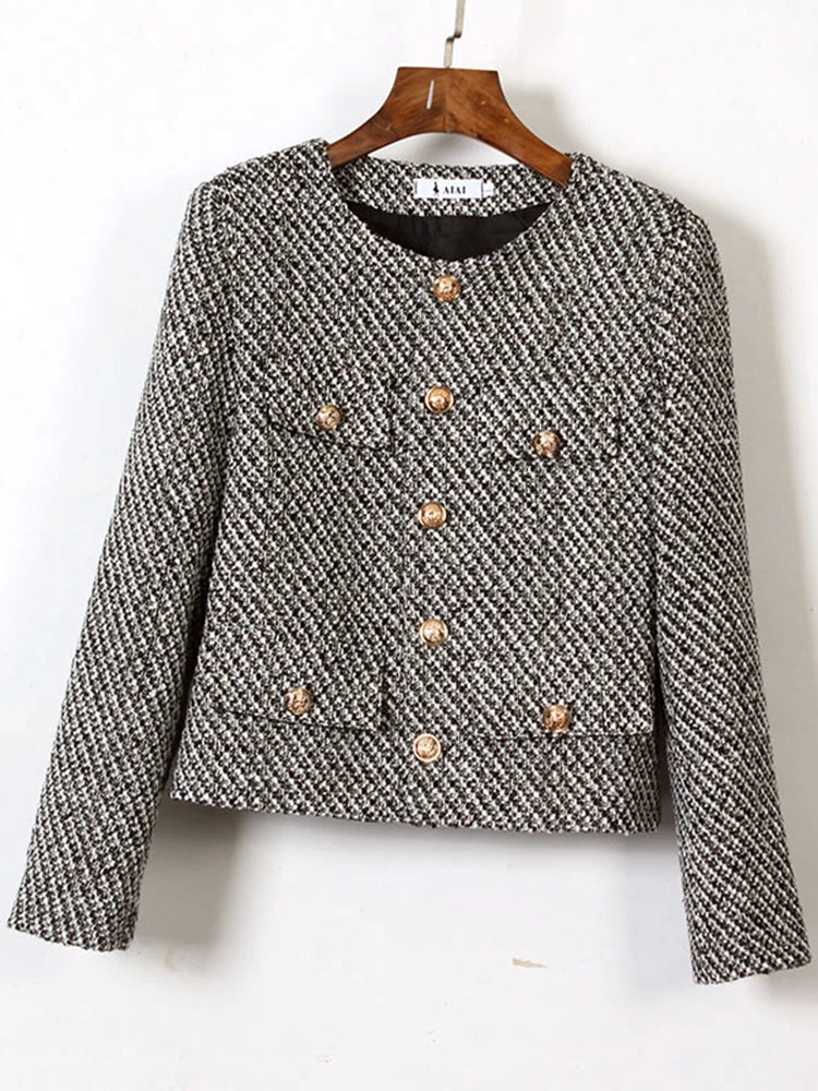 casaco tweed feminino, Casaco Feminino Tweed Elegante, casaco feminino tweed, casaco feminino inverno, casaco feminino forrado, casaco feminino de lã, casaco elegante feminino tweed, casaco elegante feminino, casaco de tweed feminino, jaqueta feminina de tweed, jaqueta feminina tweed elegante, jaqueta elegante feminina. - www.mulherinova.co