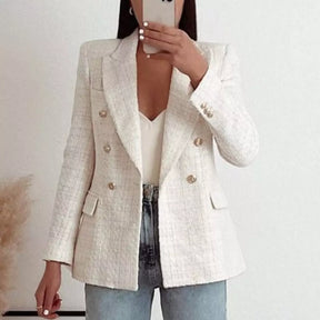 Blazer tweed feminino branco. Blazer feminino. Blazer alfaiataria feminino. Blazer feminino tweed.