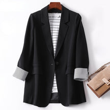 Blazer feminino alongado preto. Blazer feminino. Blazer alfaiataria feminino. Blazer alongado feminino.